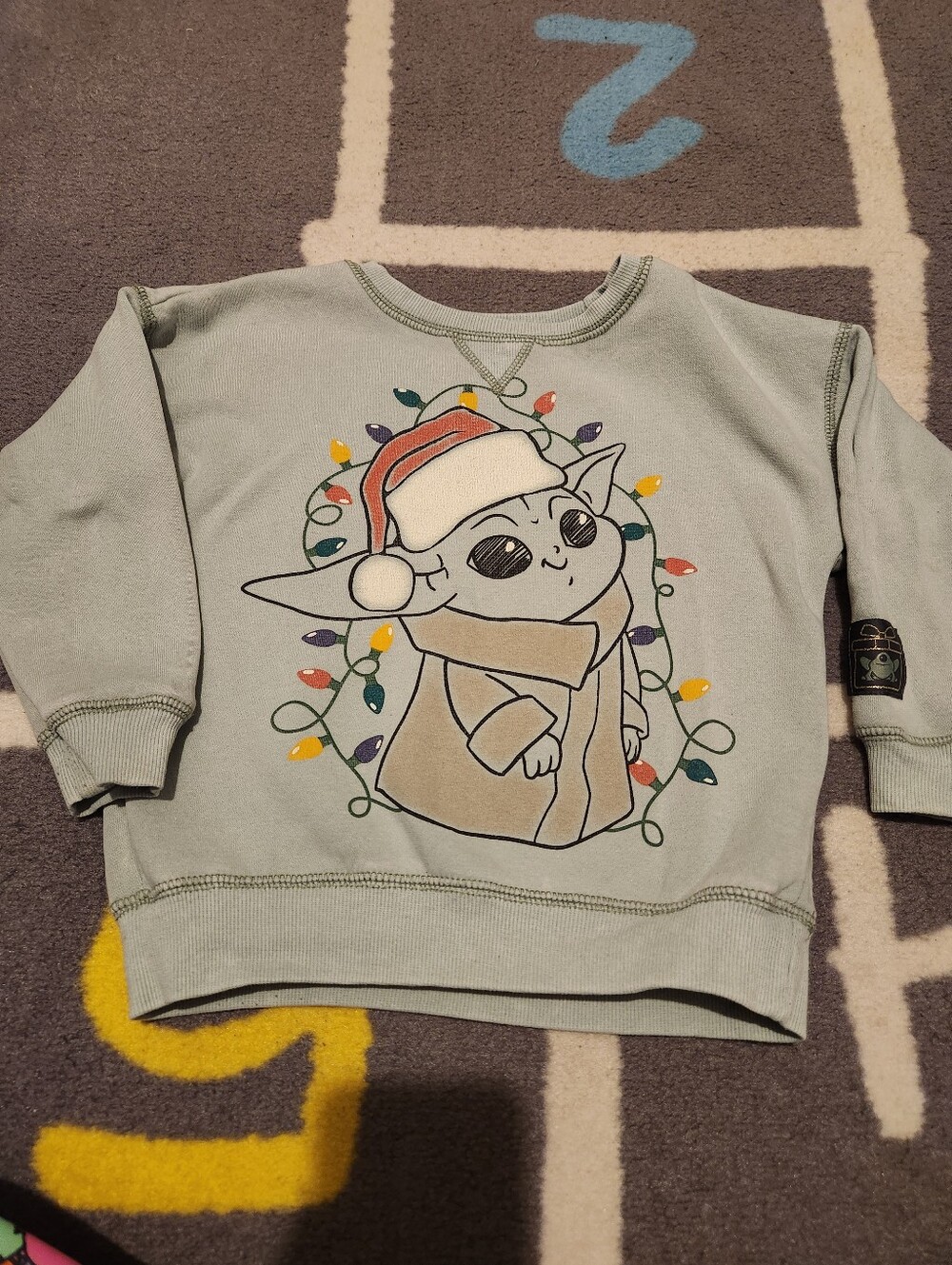"Baby Yoda" Christmas Sweatshirt